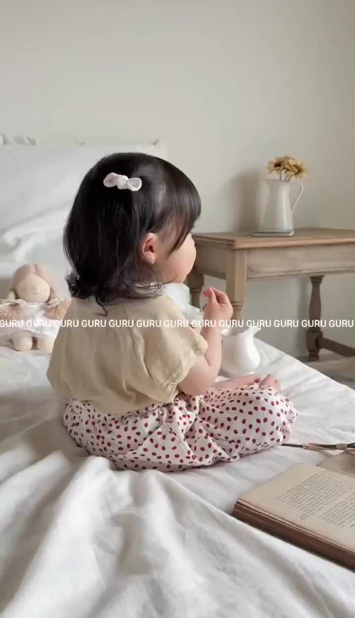 Strawberry Pants by Guru Guru for Baby - view 7