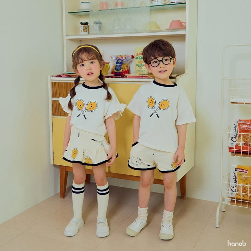Hanab - Korean Children Fashion - #Kfashion4kids - Tennis Set (with Shorts) - 3