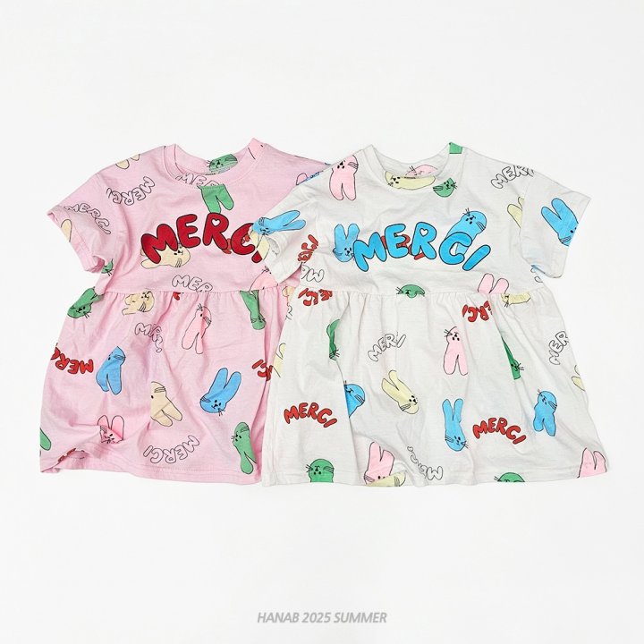 Hanab - Korean Children Fashion - #Kfashion4kids - Merci One-piece