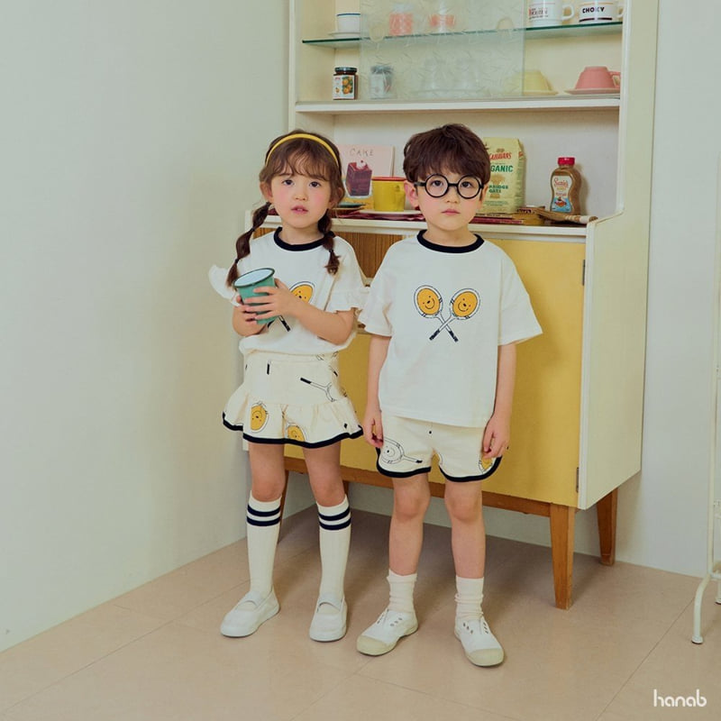 Hanab - Korean Children Fashion - #childofig - Tennis Set (with Shorts) - 9