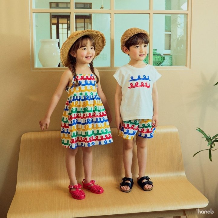 Hanab - Korean Children Fashion - #magicofchildhood - Wave Set - 5