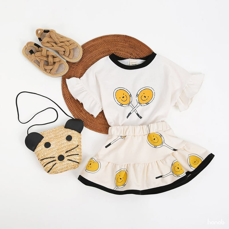 Hanab - Korean Children Fashion - #prettylittlegirls - Tennis Set (with Skirt) - 6