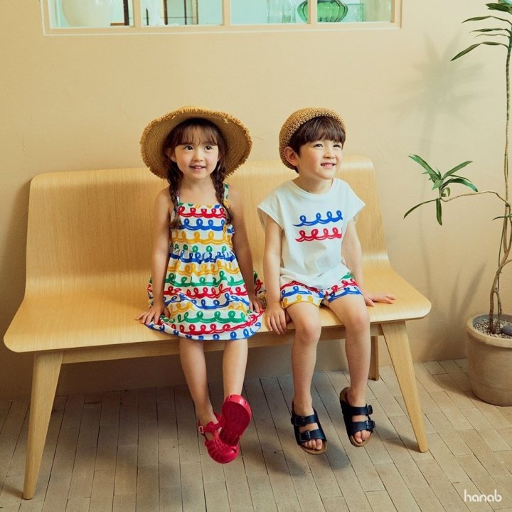 Hanab - Korean Children Fashion - #prettylittlegirls - Wave Set - 7