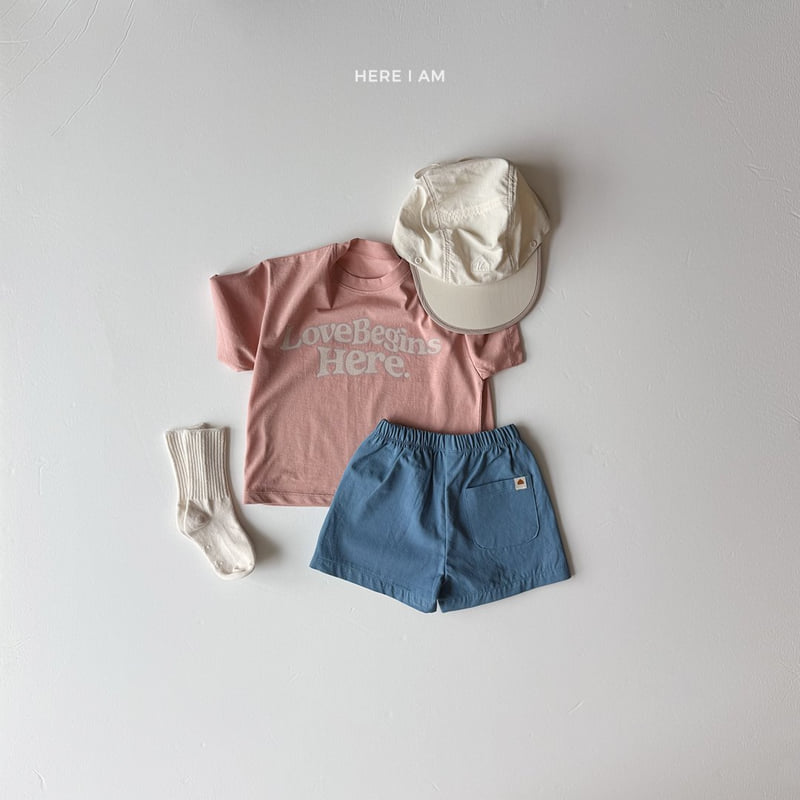 Here I Am - Korean Children Fashion - #Kfashion4kids - Begins Tee - 10