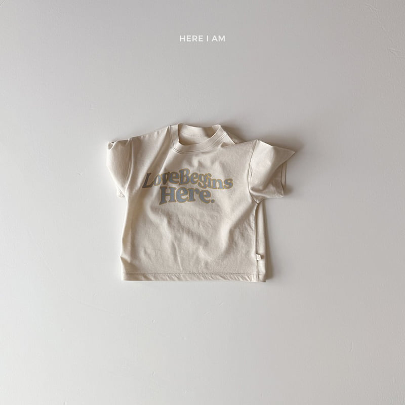 Here I Am - Korean Children Fashion - #childrensboutique - Begins Tee - 3