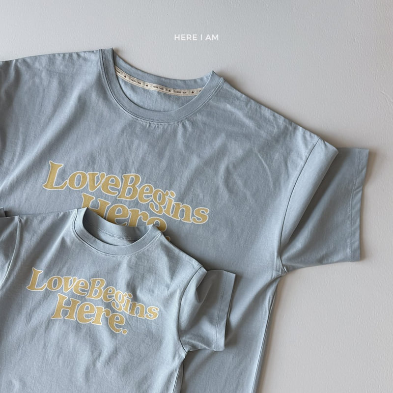 Here I Am - Korean Children Fashion - #kidsstore - Begins Tee - 8