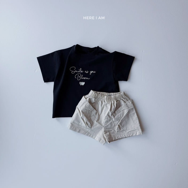 Here I Am - Korean Women Fashion - #momslook - (ADULT) Supima Heart Bloom Tee - 10