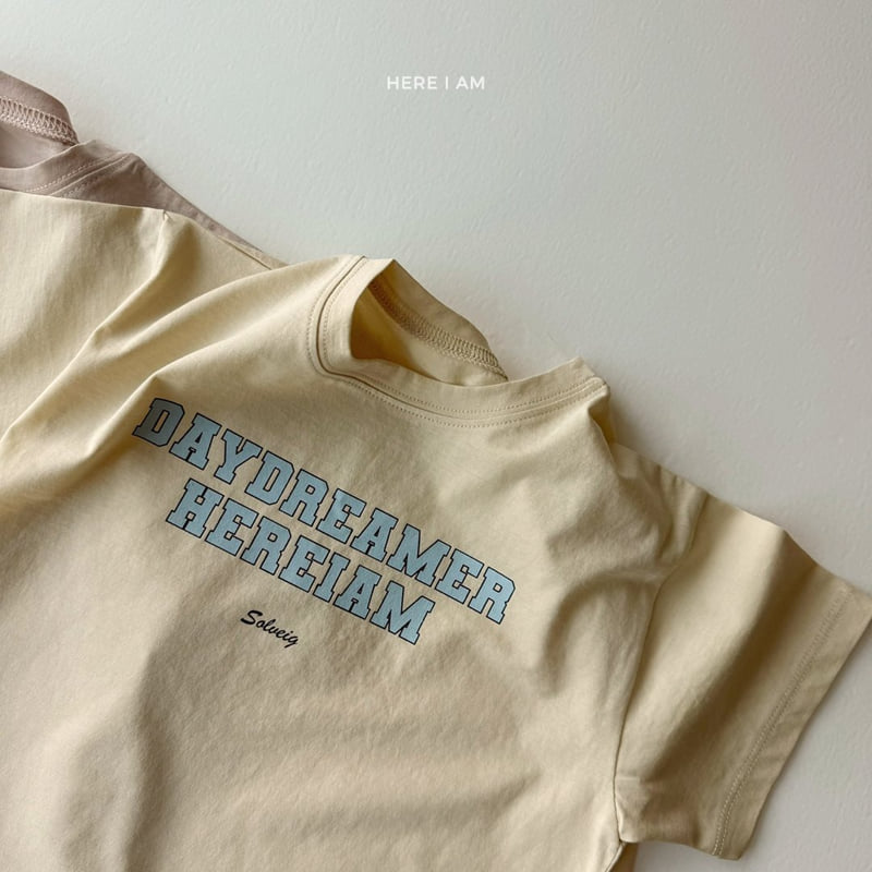 Here I Am - Korean Women Fashion - #momslook - (ADULT) Daydreamer Tee - 5