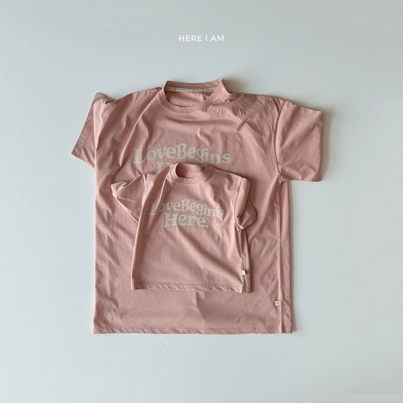 Here I Am - Korean Women Fashion - #romanticstyle - Begins Tee (Adult) - 7