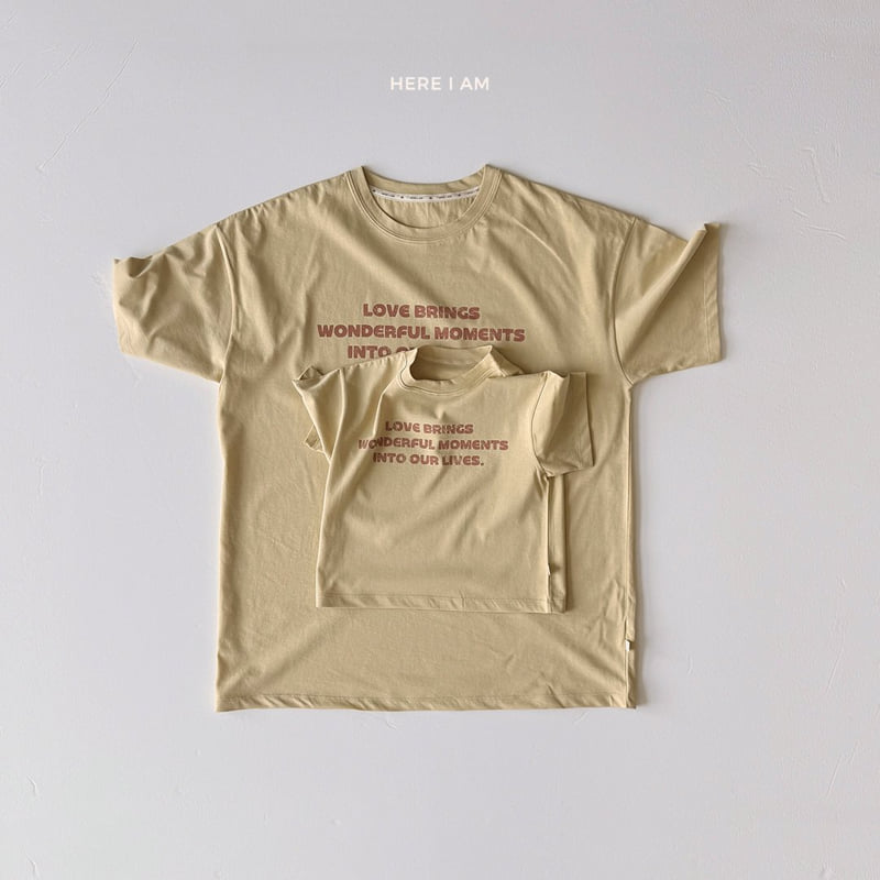 Here I Am - Korean Women Fashion - #vintagekidsstyle - Wonderful Tee (Adult) - 2