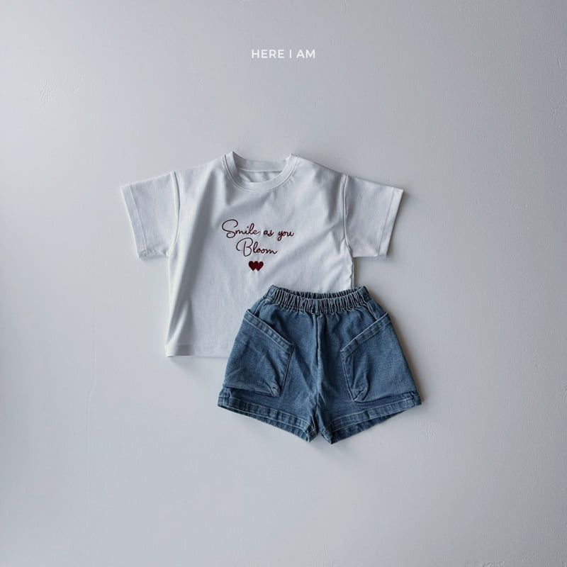 Here I Am - Korean Women Fashion - #womensfashion - (ADULT) Supima Heart Bloom Tee - 11