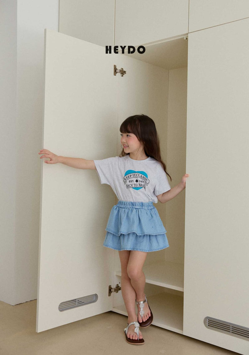 Heydo - Korean Children Fashion - #Kfashion4kids - Heart Tee - 8