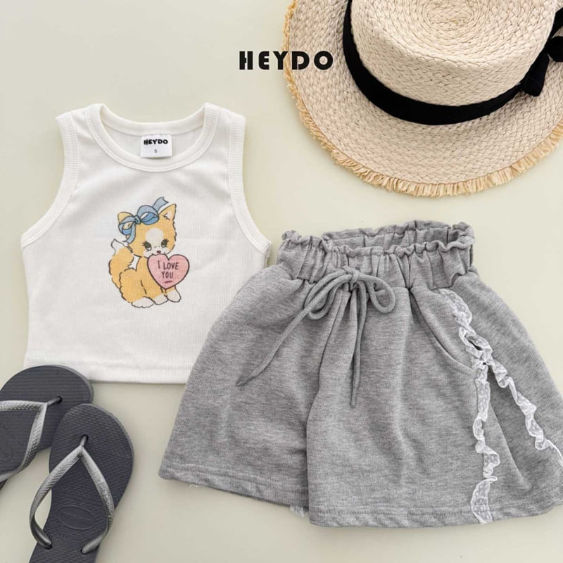 Heydo - Korean Children Fashion - #Kfashion4kids - Love Cat Sleeveless - 6