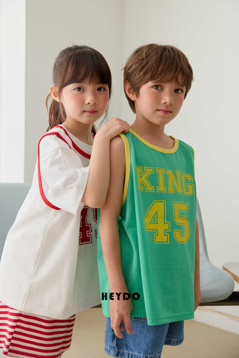 Heydo - Korean Children Fashion - #childrensboutique - King 45 Mesh Sleeveless - 8