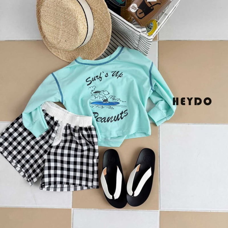 Heydo - Korean Children Fashion - #childrensboutique - Surf Snoopy Tee - 7