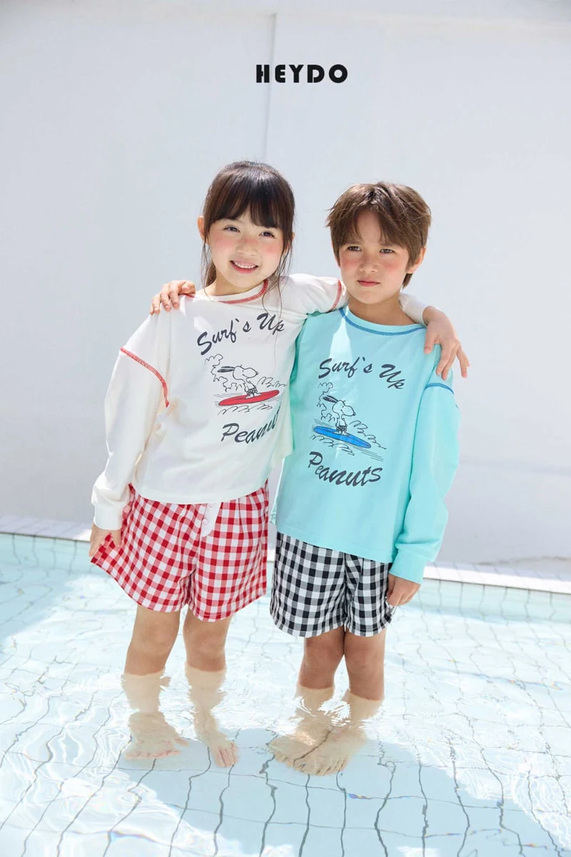 Heydo - Korean Children Fashion - #designkidswear - Surf Snoopy Tee - 8
