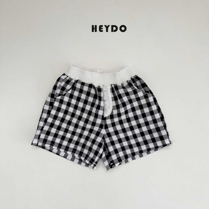 Heydo - Korean Children Fashion - #designkidswear - Check Shorts - 6