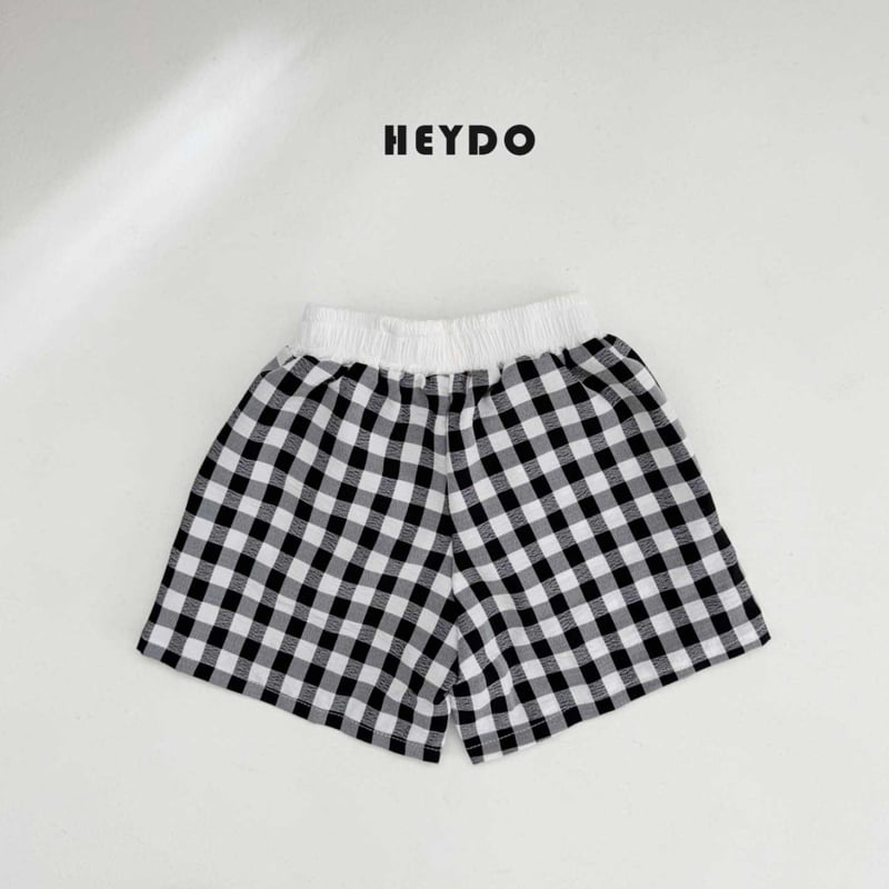 Heydo - Korean Children Fashion - #discoveringself - Check Shorts - 7