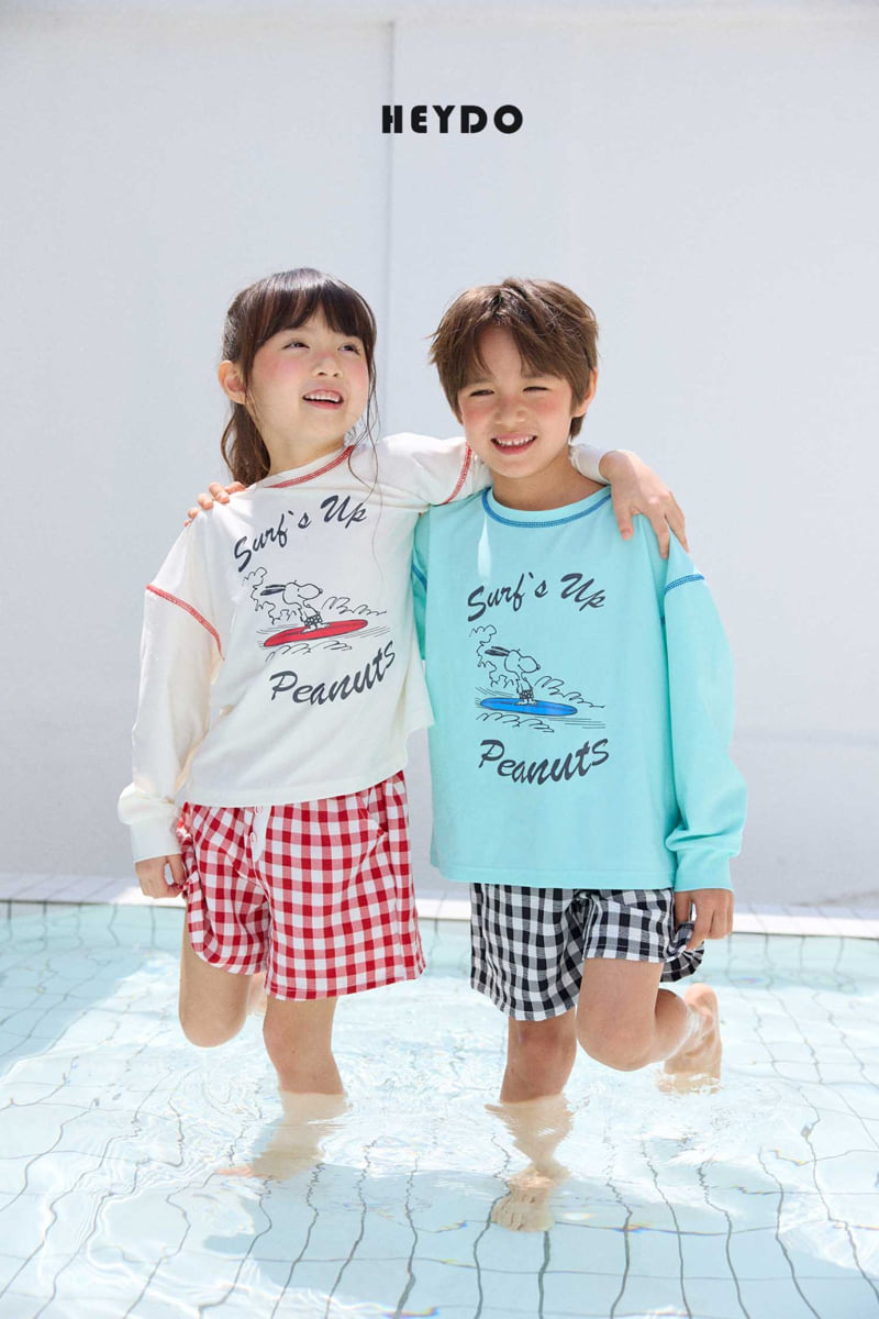 Heydo - Korean Children Fashion - #fashionkids - Surf Snoopy Tee - 10