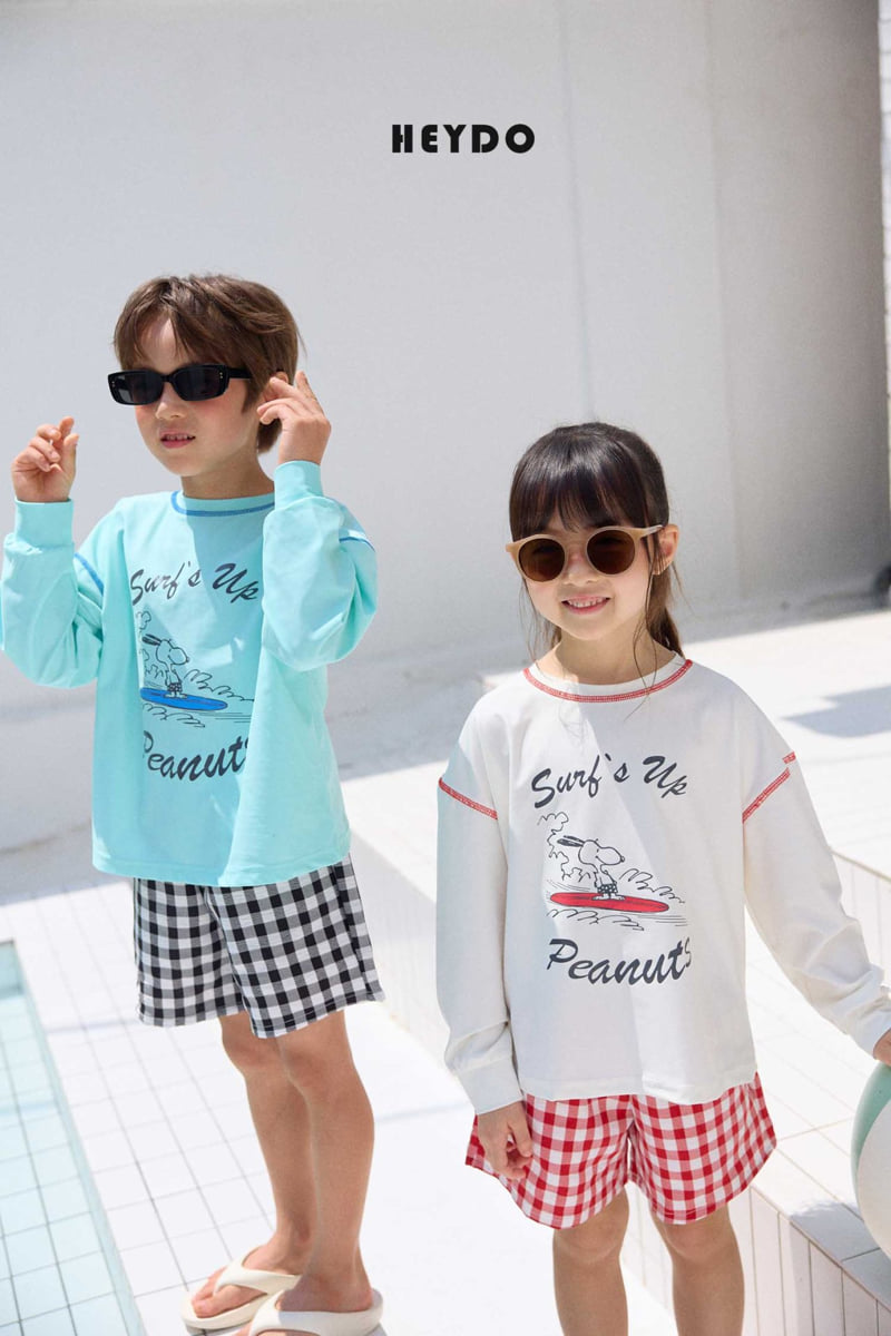 Heydo - Korean Children Fashion - #fashionkids - Check Shorts - 8