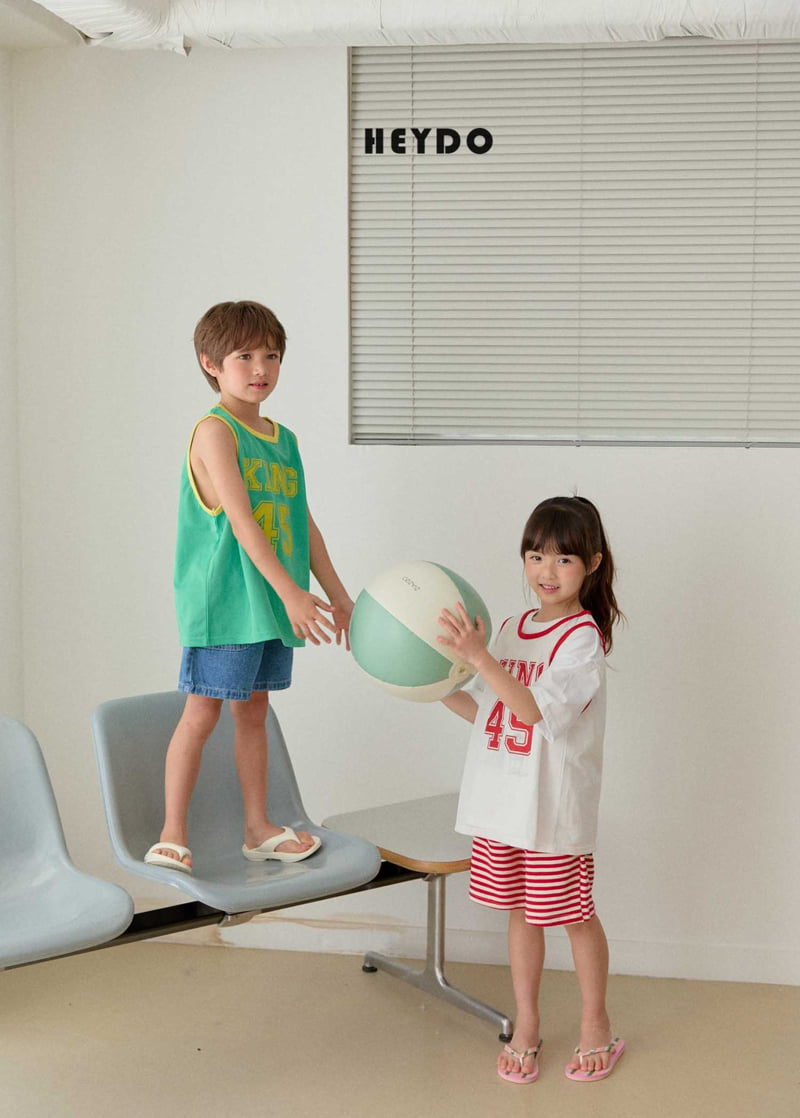 Heydo - Korean Children Fashion - #kidsshorts - King 45 Mesh Sleeveless - 12