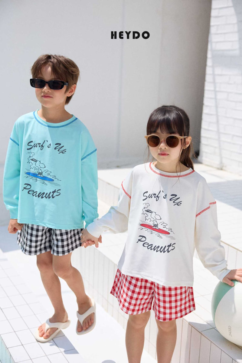Heydo - Korean Children Fashion - #kidsshorts - Check Shorts - 9