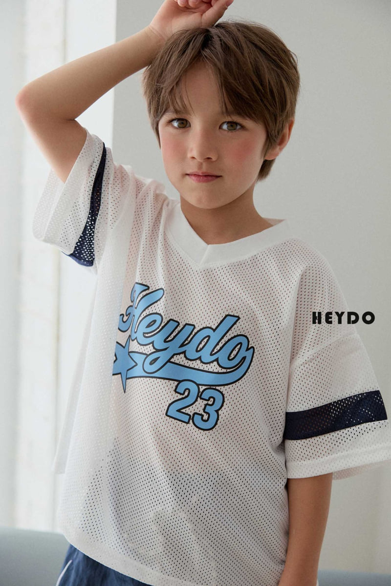 Heydo - Korean Children Fashion - #kidsshorts - Mesh Tee - 8