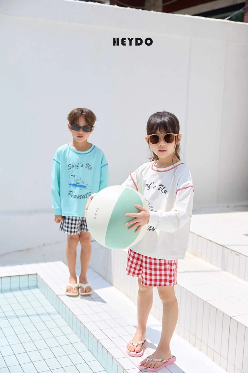 Heydo - Korean Children Fashion - #kidsstore - Surf Snoopy Tee - 12