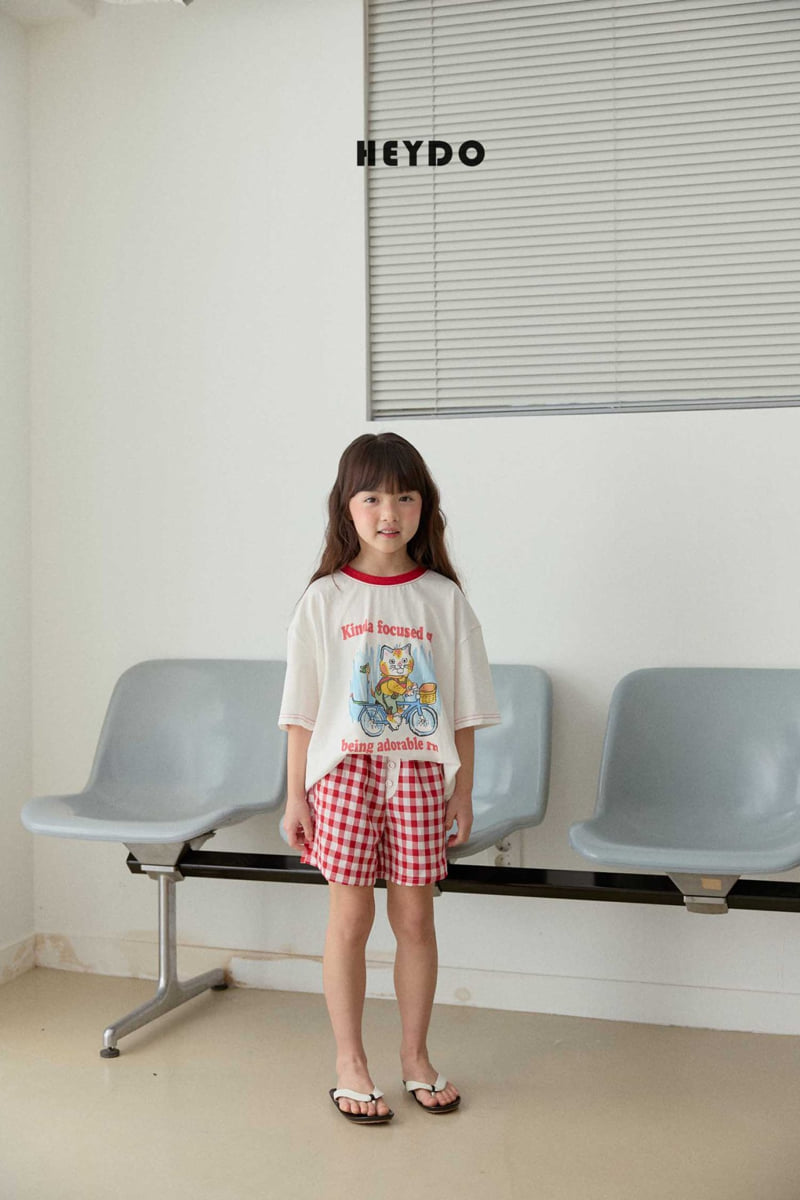 Heydo - Korean Children Fashion - #kidsstore - Check Shorts - 10