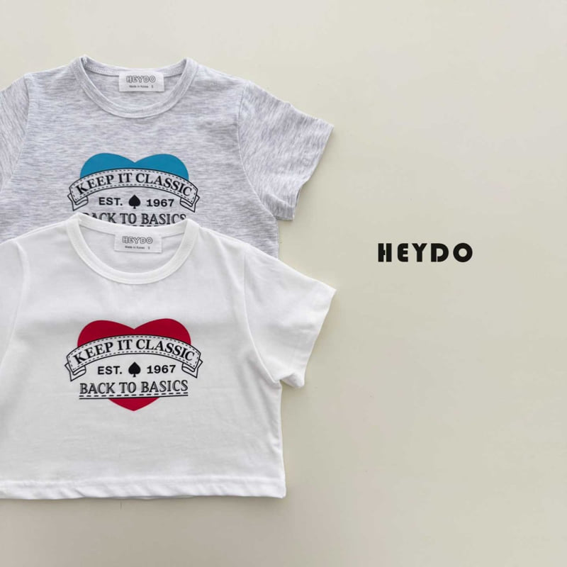 Heydo - Korean Children Fashion - #kidsstore - Heart Tee - 6