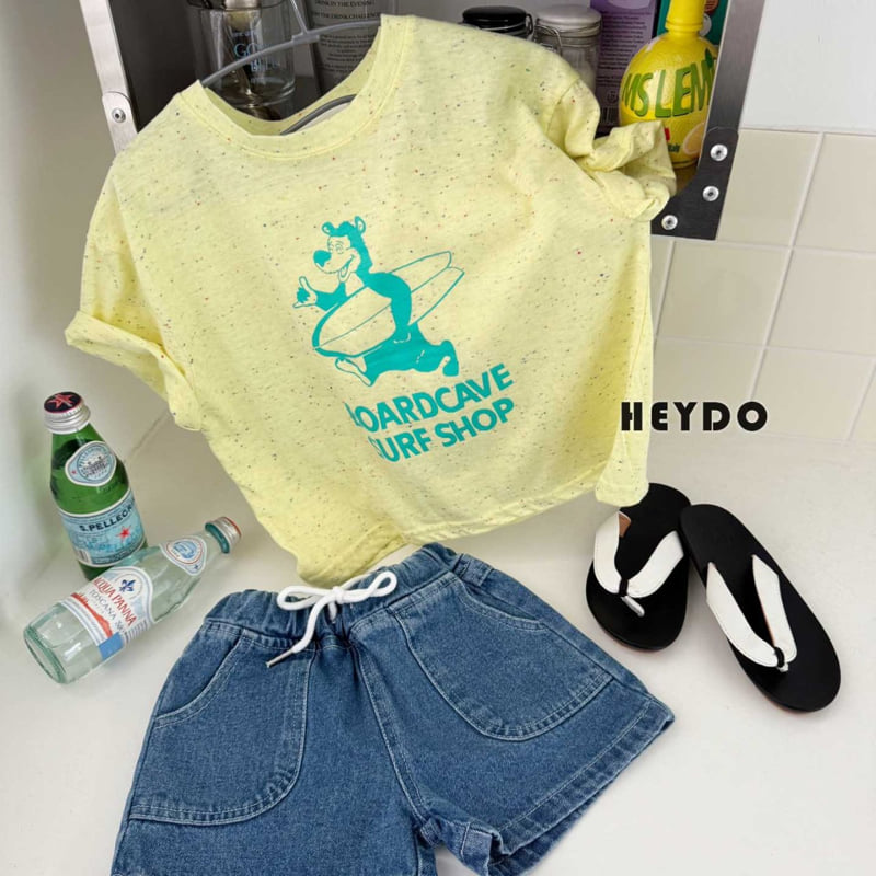 Heydo - Korean Children Fashion - #kidzfashiontrend - Surf Bear Tee - 8