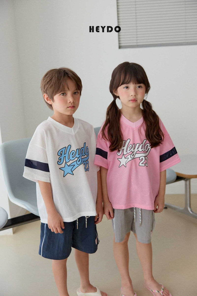 Heydo - Korean Children Fashion - #littlefashionista - Mesh Tee - 12