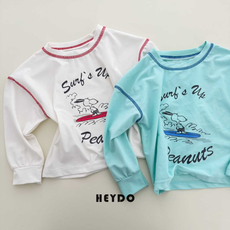 Heydo - Korean Children Fashion - #minifashionista - Surf Snoopy Tee