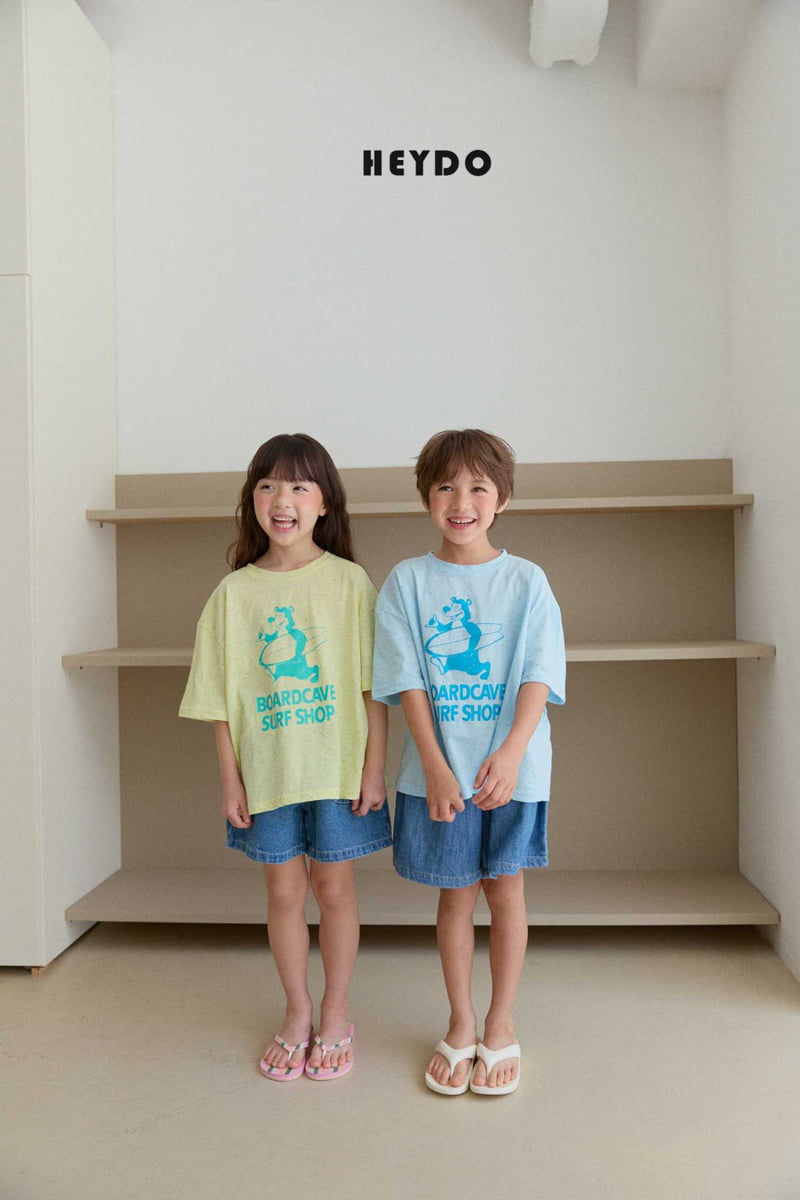 Heydo - Korean Children Fashion - #minifashionista - Surf Bear Tee - 12