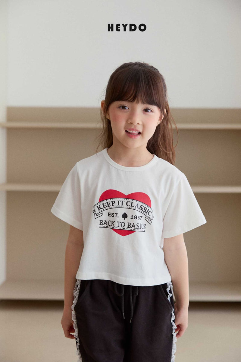 Heydo - Korean Children Fashion - #prettylittlegirls - Heart Tee - 12