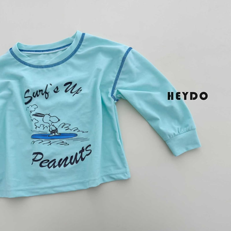 Heydo - Korean Children Fashion - #todddlerfashion - Surf Snoopy Tee - 4