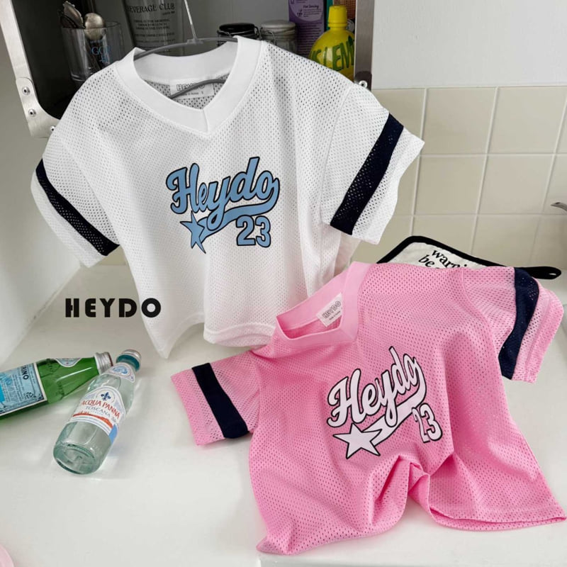 Heydo - Korean Children Fashion - #toddlerclothing - Mesh Tee