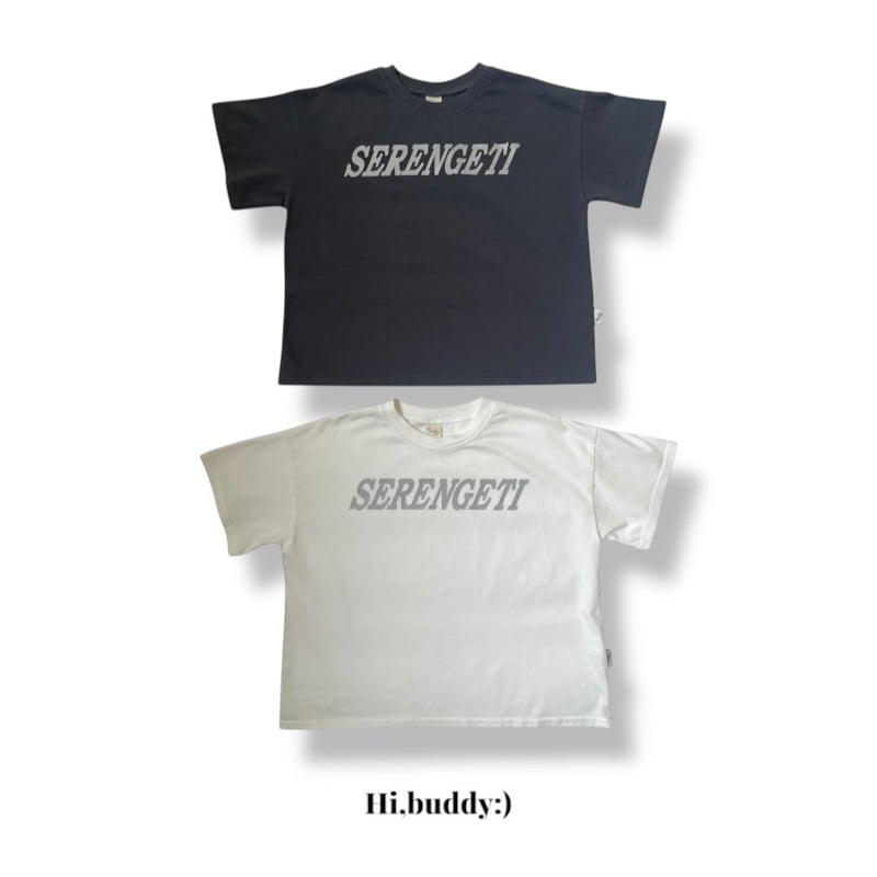 Hi buddy - Korean Children Fashion - #Kfashion4kids - Scotch Boxy Tee