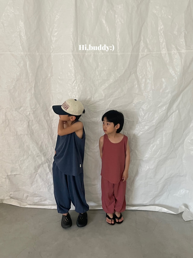 Hi buddy - Korean Children Fashion - #childofig - Blueberry Sleeveless - 11