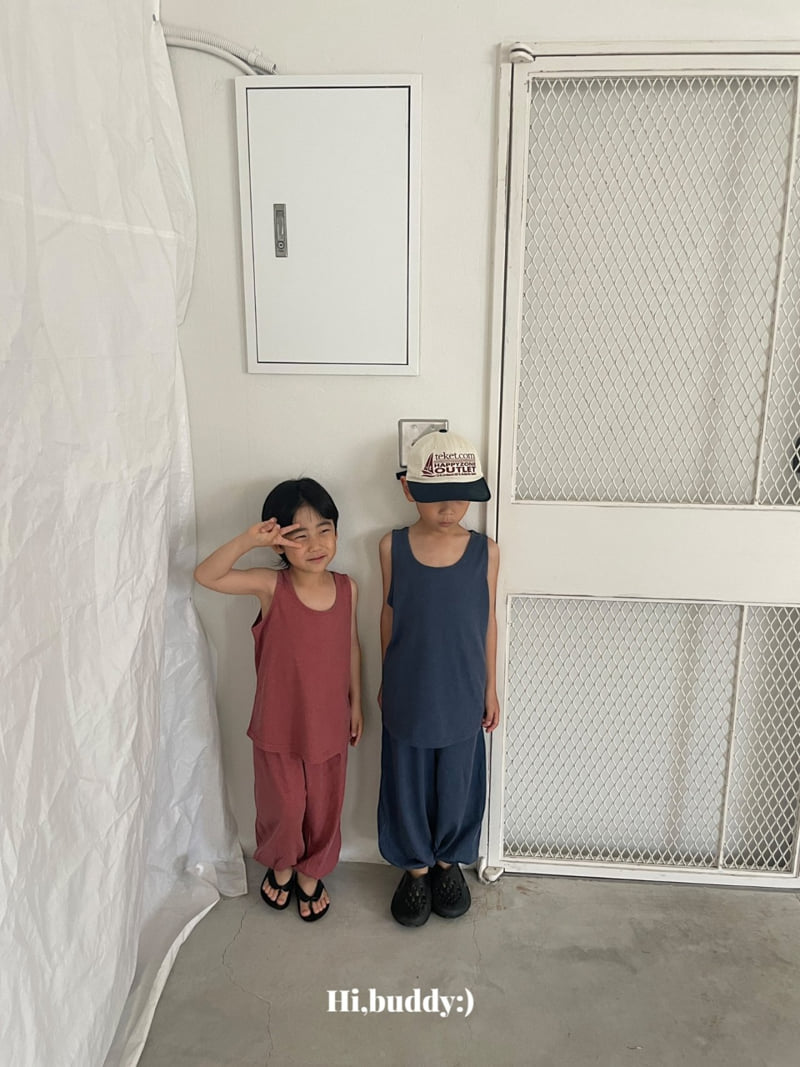 Hi buddy - Korean Children Fashion - #childofig - Blueberry Pants - 7