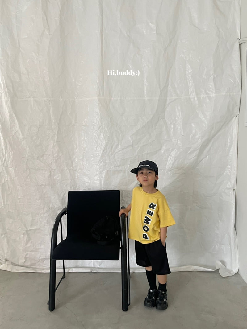 Hi buddy - Korean Children Fashion - #littlefashionista - Power Tee - 3
