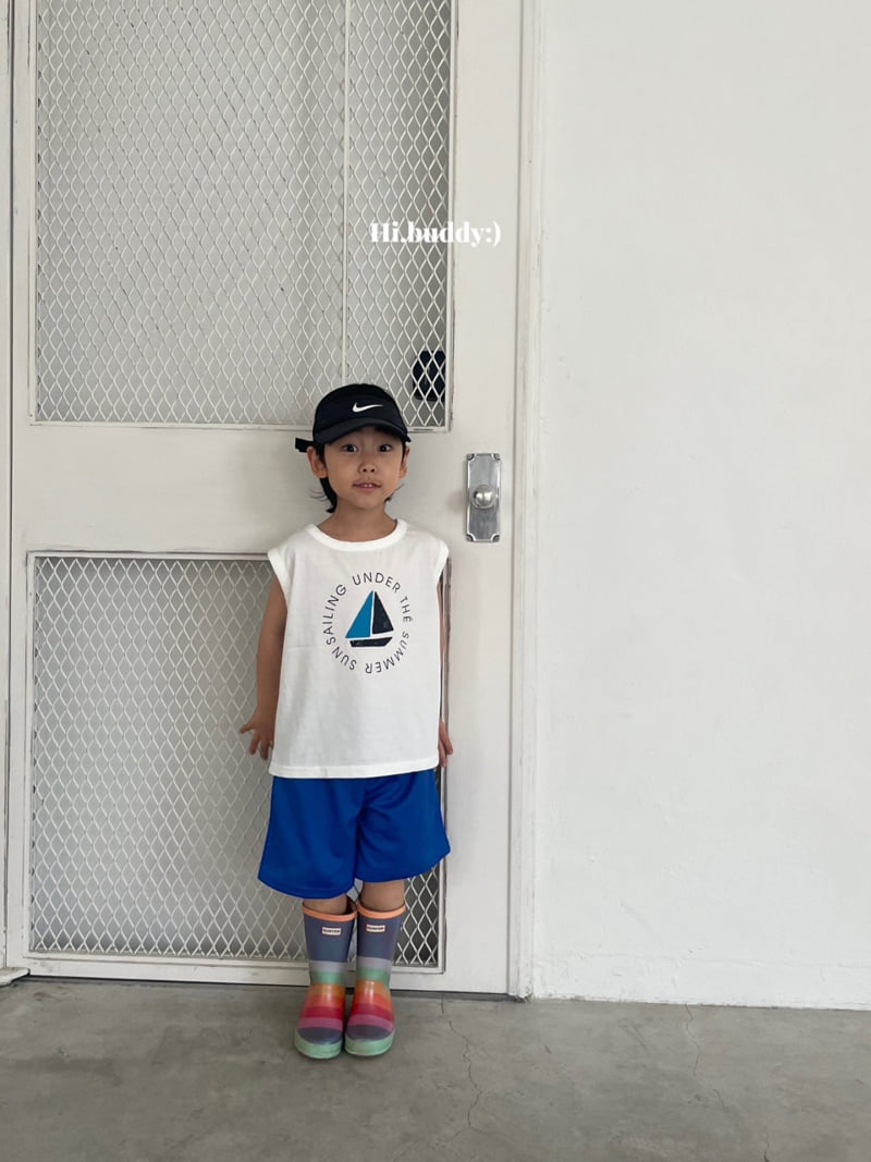 Hi buddy - Korean Children Fashion - #magicofchildhood - Yacht Sleeveless - 6