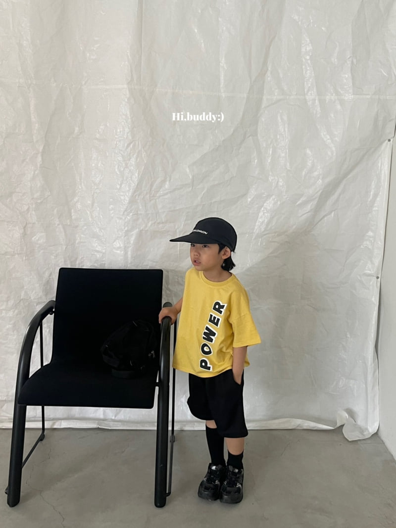 Hi buddy - Korean Children Fashion - #littlefashionista - Power Tee - 4
