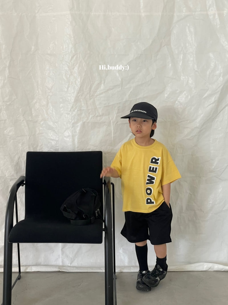 Hi buddy - Korean Children Fashion - #minifashionista - Power Tee - 5