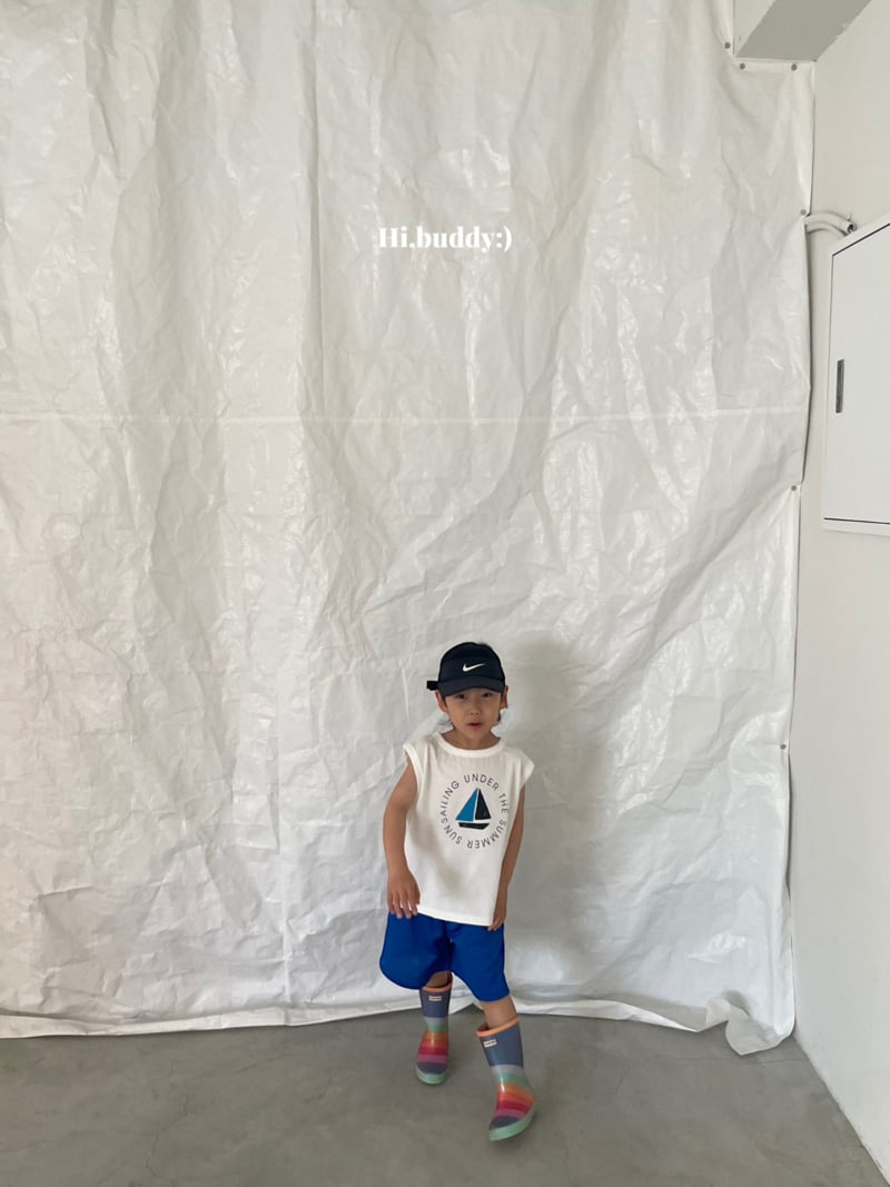 Hi buddy - Korean Children Fashion - #stylishchildhood - Yacht Sleeveless - 11