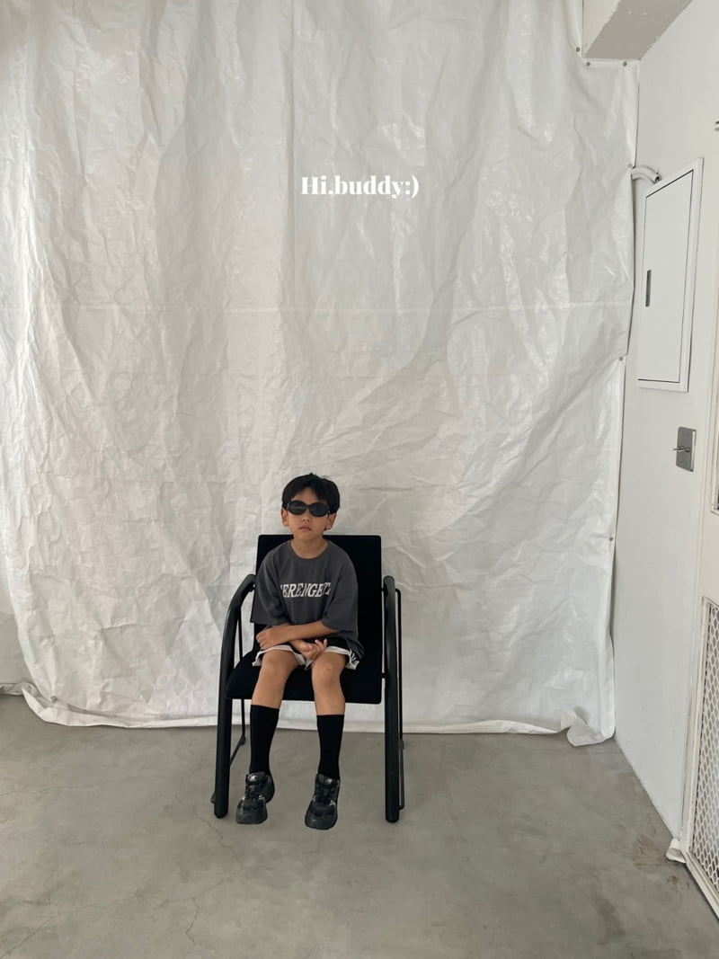 Hi buddy - Korean Children Fashion - #stylishchildhood - Scotch Boxy Tee - 8