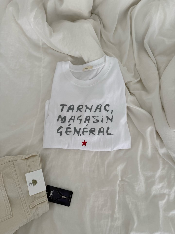 Hiyann - Korean Women Fashion - #momslook - Star Tee - 7