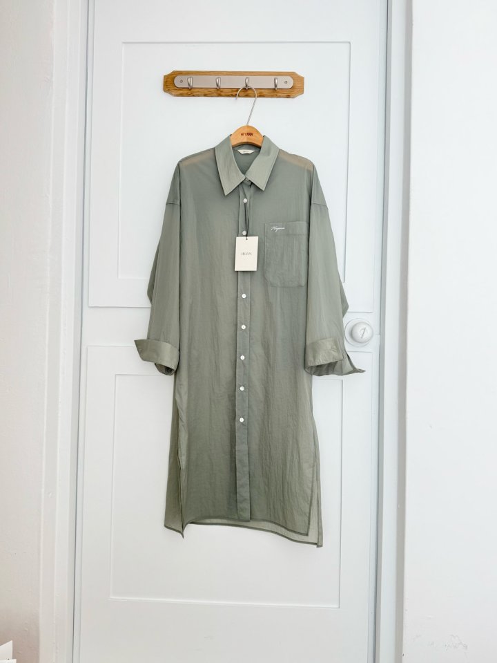 Hiyann - Korean Women Fashion - #momslook - Rain Shirt Dress - 8