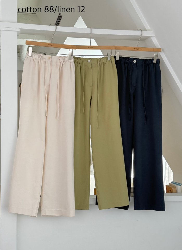 Hiyann - Korean Women Fashion - #momslook - Coco Banding Pants