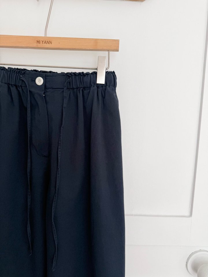 Hiyann - Korean Women Fashion - #momslook - Coco Banding Pants - 11